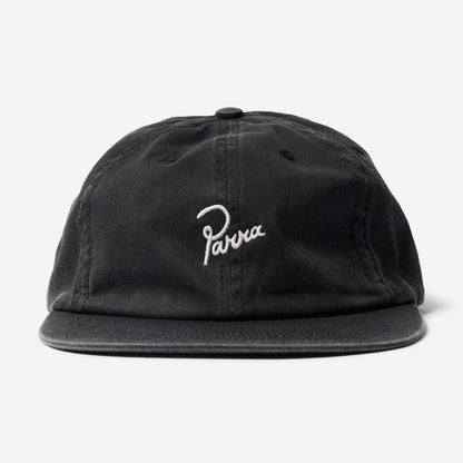 Signature 6 Panel Hat - Black