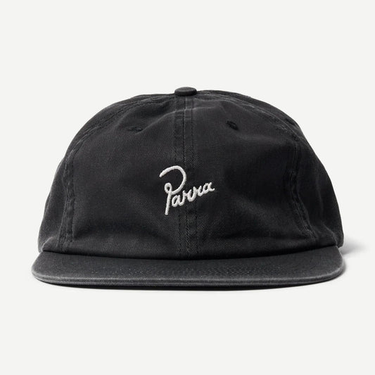 Signature 6 Panel Hat - Black