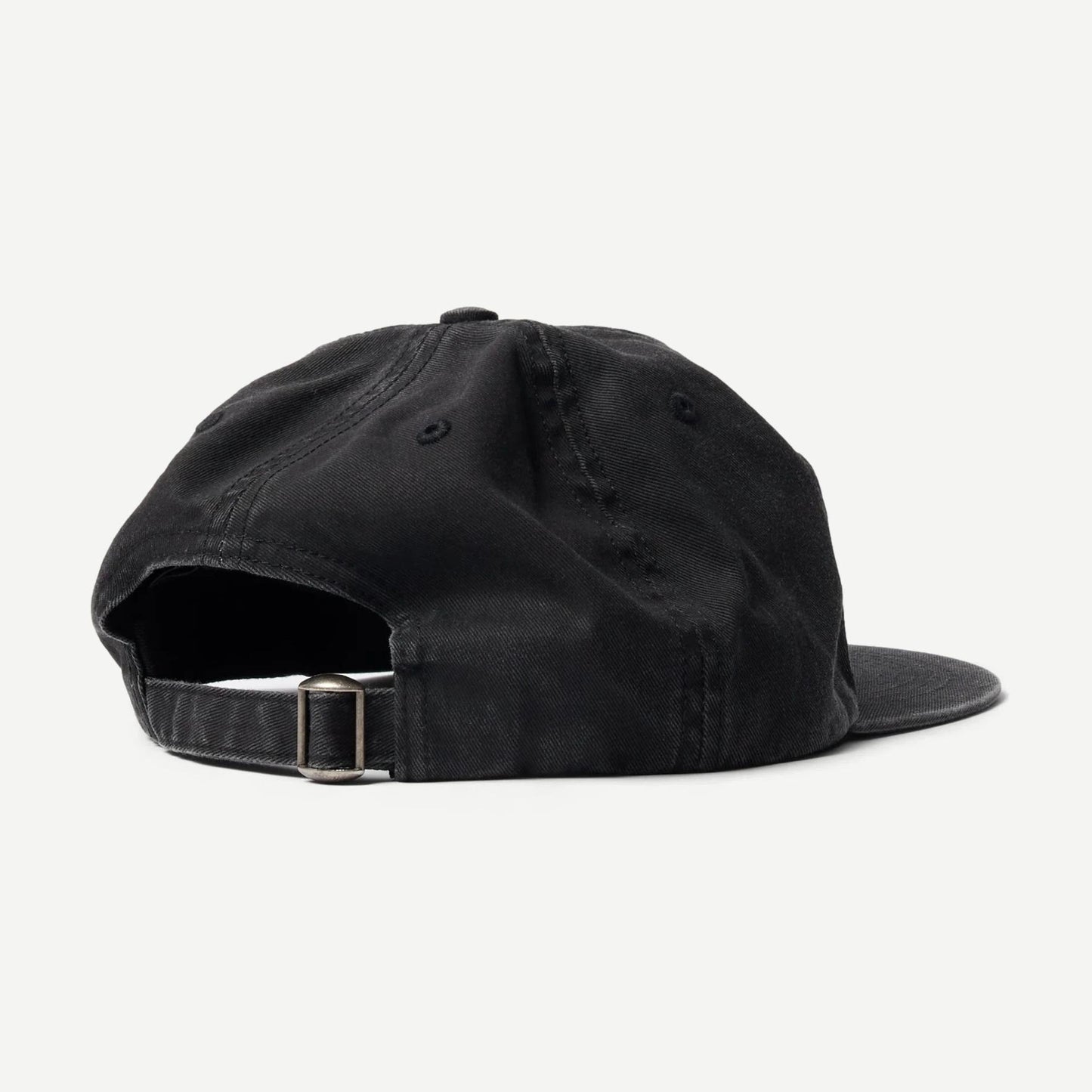 Signature 6 Panel Hat - Black