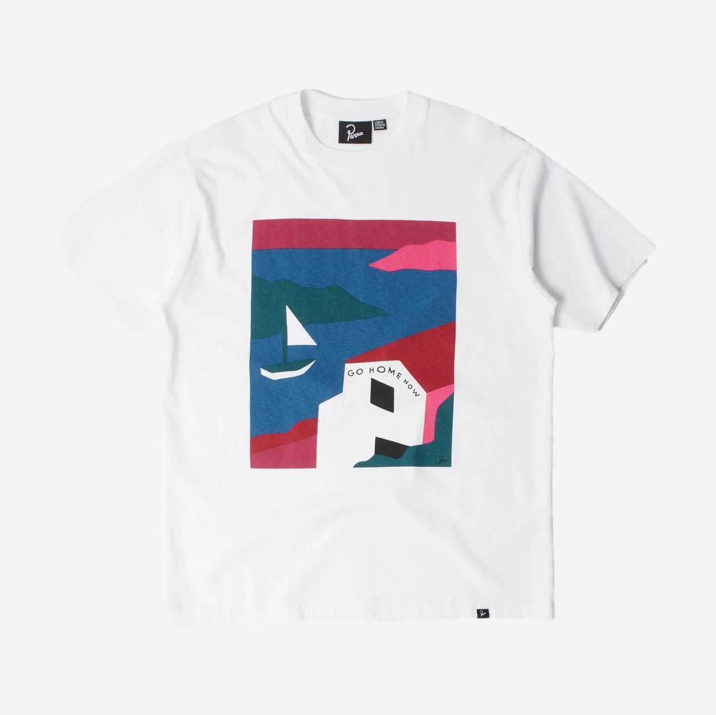 No Vacation T-Shirt - White