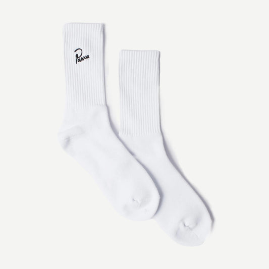 Signature Crew Socks - White - Galvanic.co