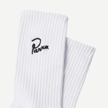 Signature Crew Socks - White - Galvanic.co