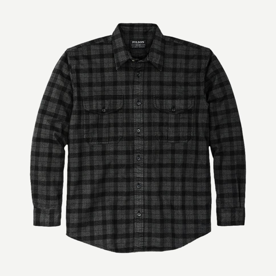 Alaskan Guide Shirt - Heather Black Plaid - Galvanic.co