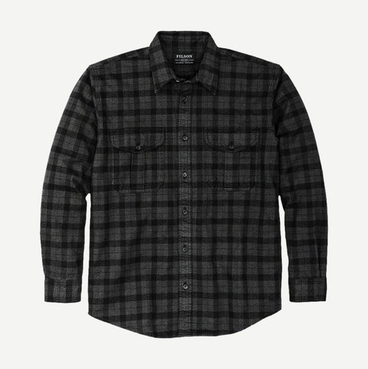 Alaskan Guide Shirt - Heather Black Plaid - Galvanic.co
