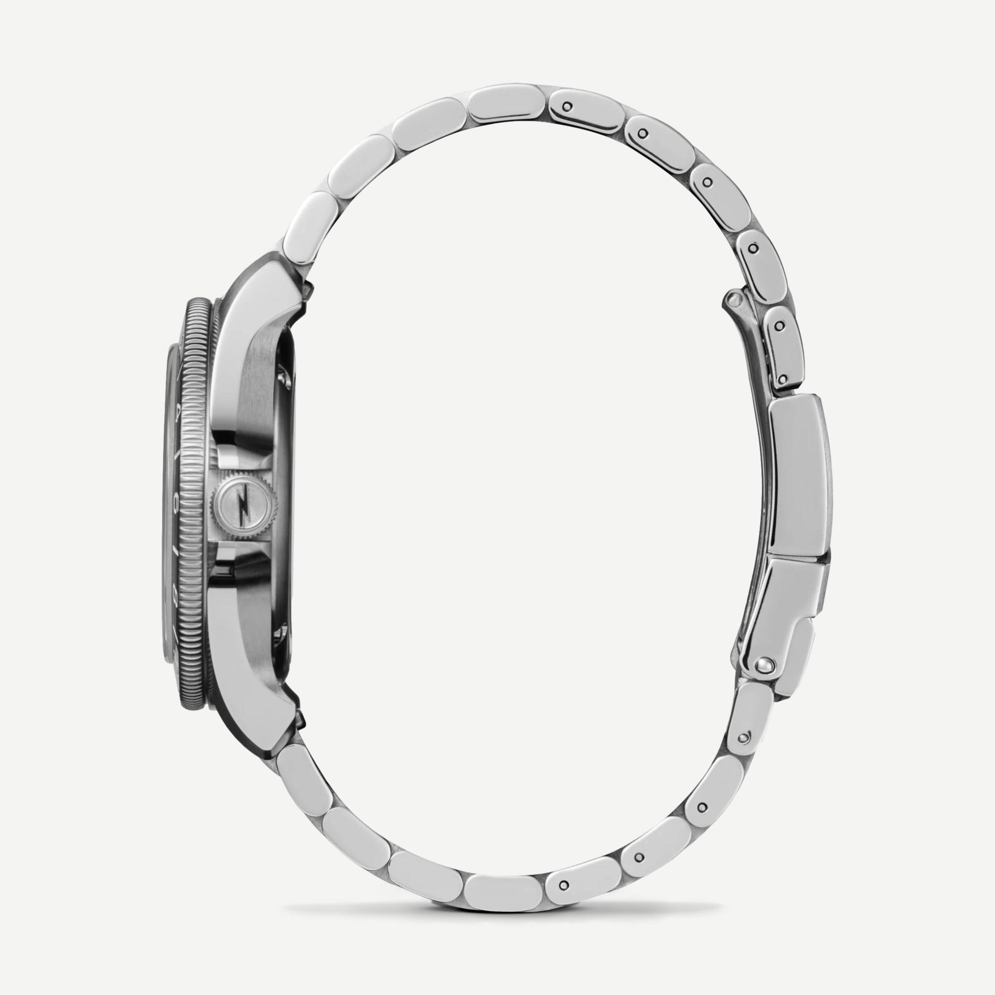 Gift Set: Monster GMT 40mm Silver Bracelet - Galvanic.co