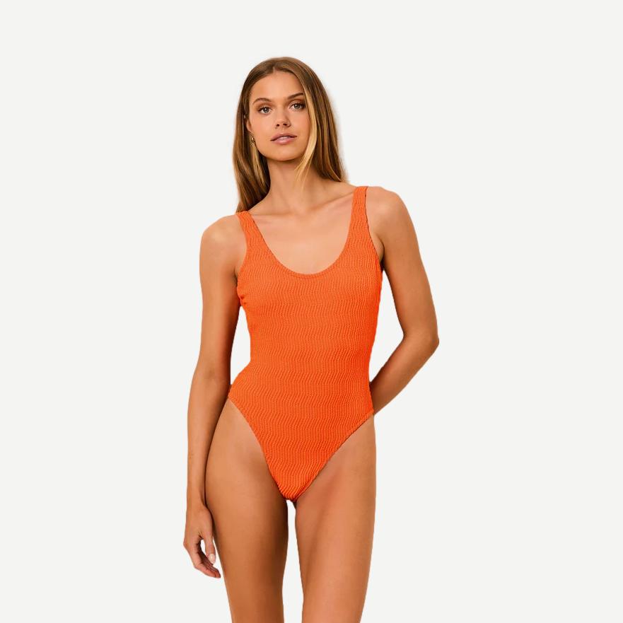 The Hailey One Piece - Habanero - Galvanic.co