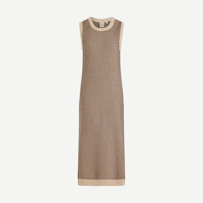 Sadia Switch Knit Dress - Birch - Galvanic.co