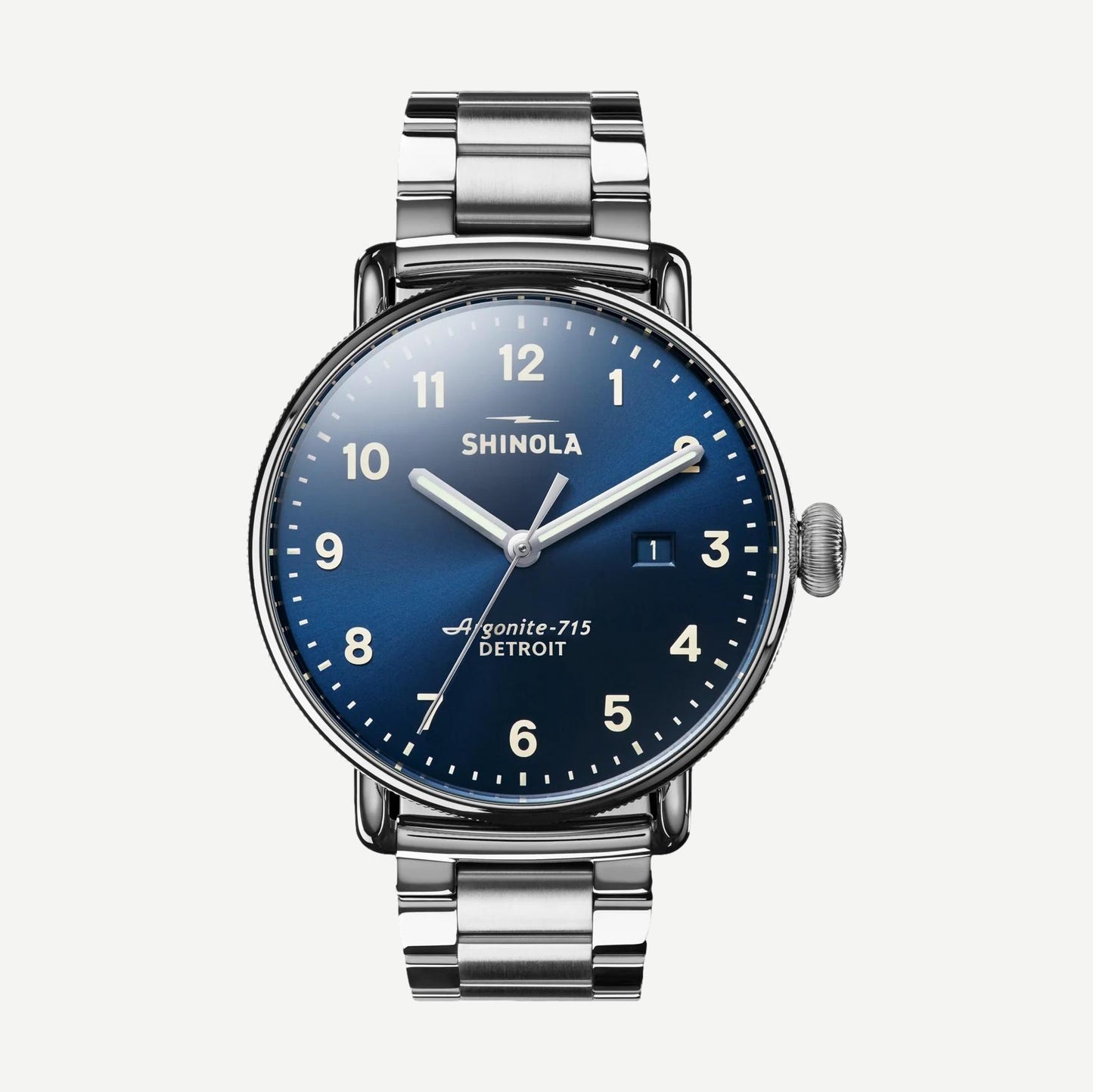 Canfield 3HD 43MM Silver - Midnight Blue
