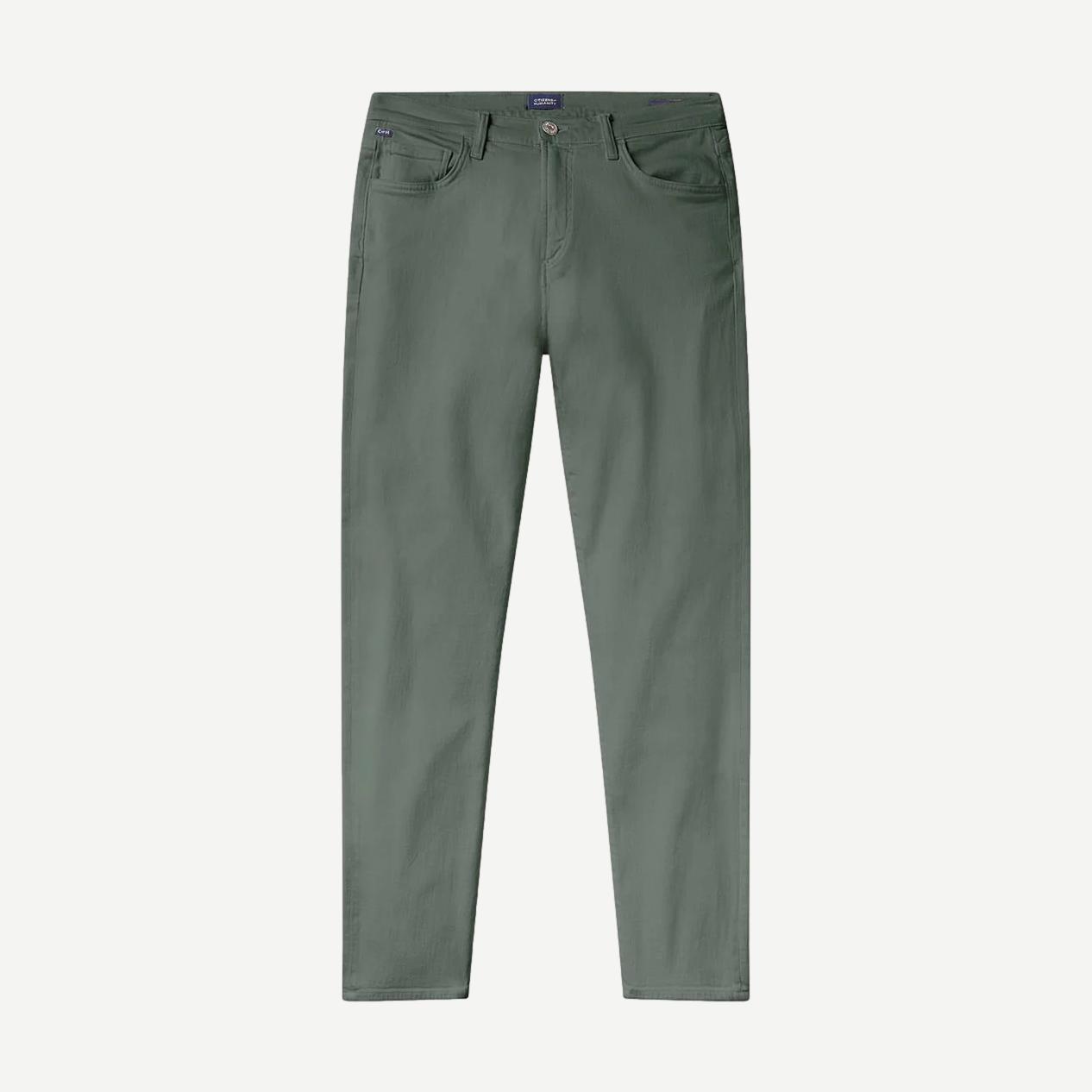 Citizens of Humanity Adler Perform Denim Nova in green, stylish denim jeans with a slim fit and classic five-pocket design.
