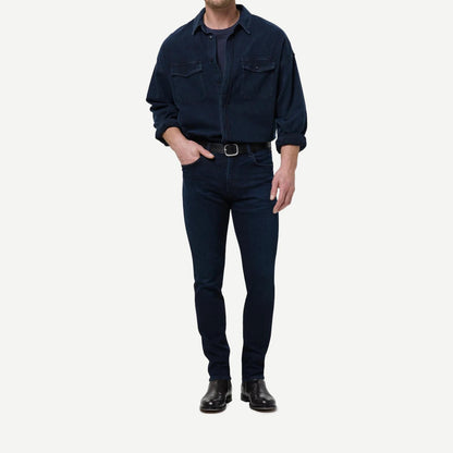 Adler Slim Cotton Silk Denim - Indio
