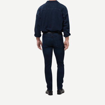 Adler Slim Cotton Silk Denim - Indio