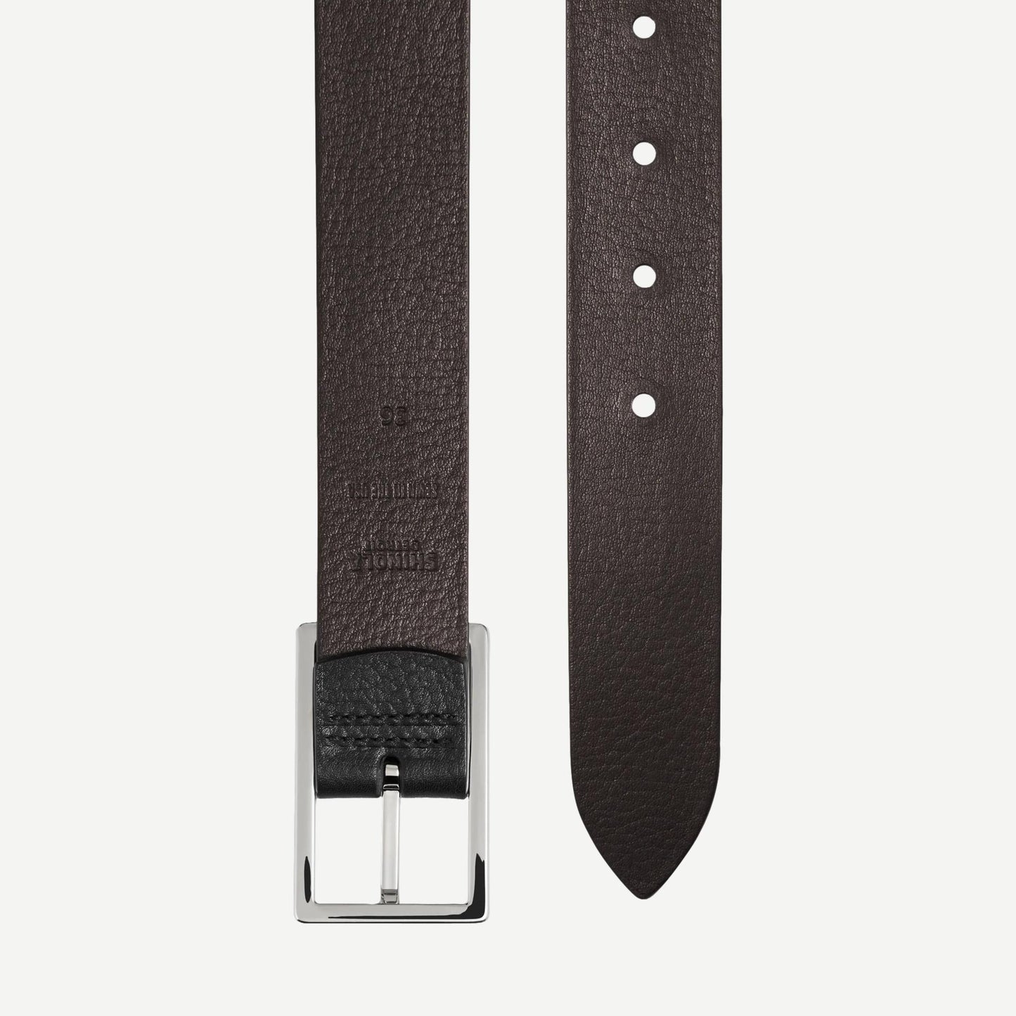 1 1/4" Reversible Rectangle Buckle Belt - Galvanic.co