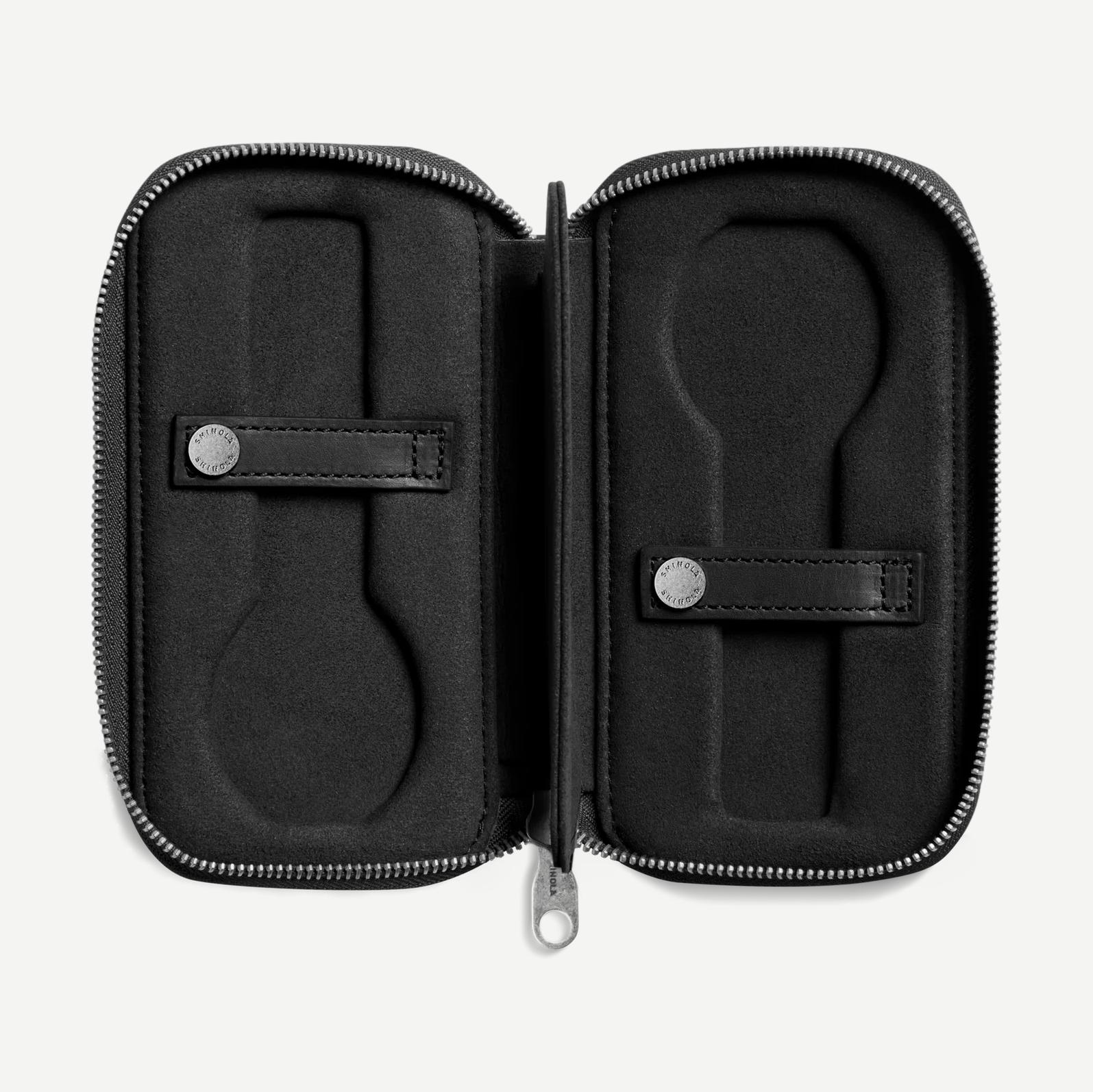Travel Watch Case Vachetta MN - Black - Galvanic.co