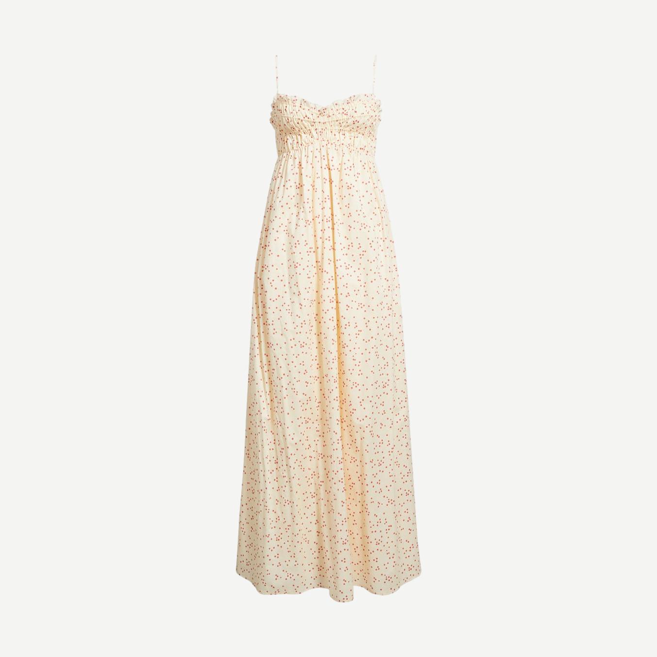 Presa Maxi Dress - Linnea Dot Panna - Galvanic.co
