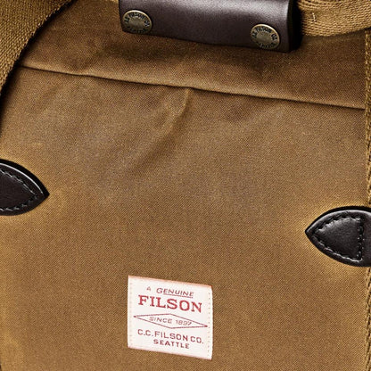 Tin Cloth Small Duffle - Dark Tan