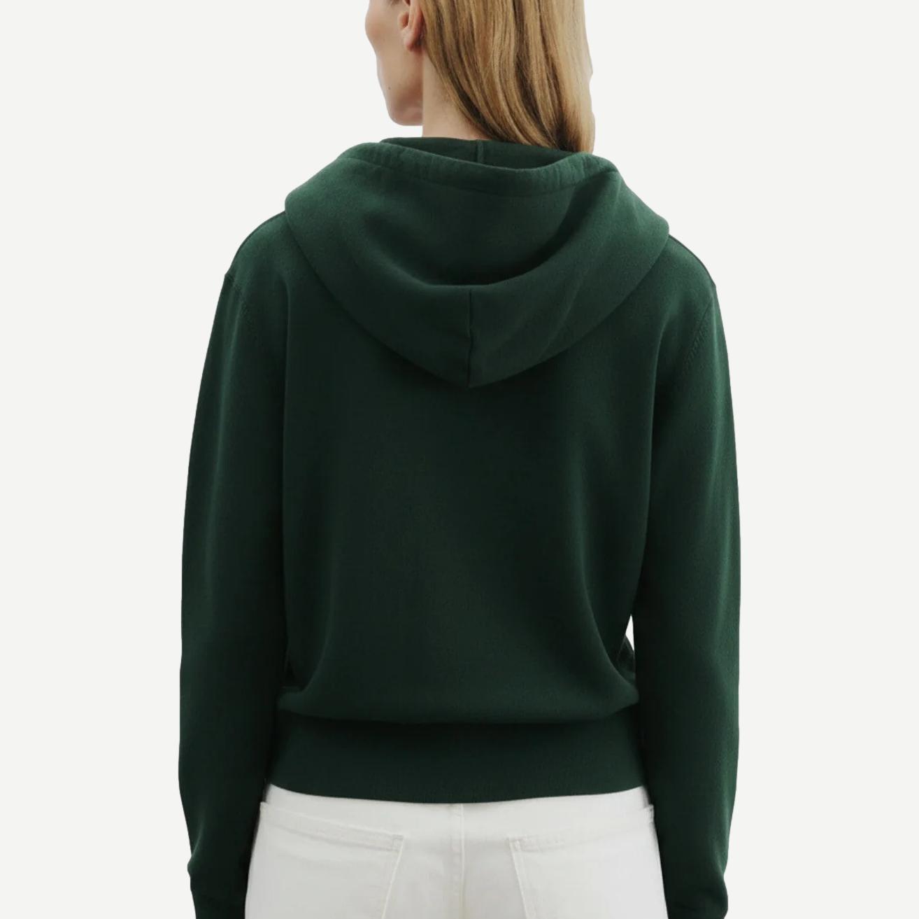 Callie Zip Up Hoodie - Evergreen - Galvanic.co