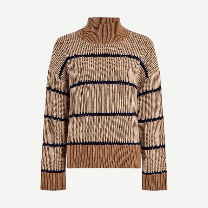 Holland Knit Sweater - Mid Tan