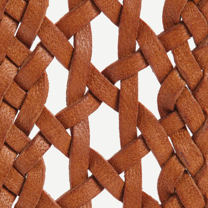 Audrey Woven Belt - Oak Brown