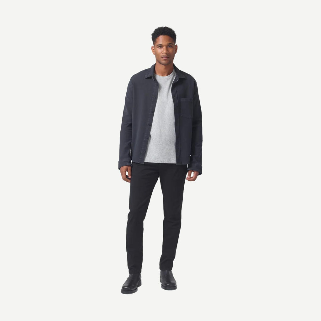 London Twill Chino - Washed Black - Galvanic.co
