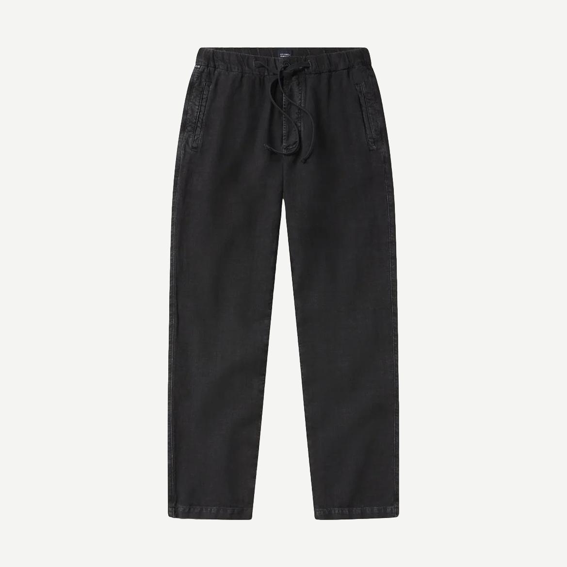 Drawstring Deck Pant - Washed Black