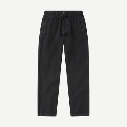 Drawstring Deck Pant - Washed Black