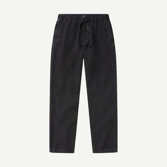 Drawstring Deck Pant - Washed Black