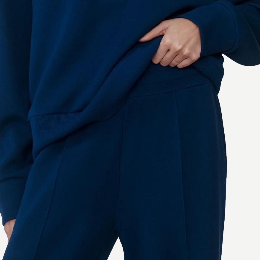 The Wide Leg Pant 28 - Sea Blue