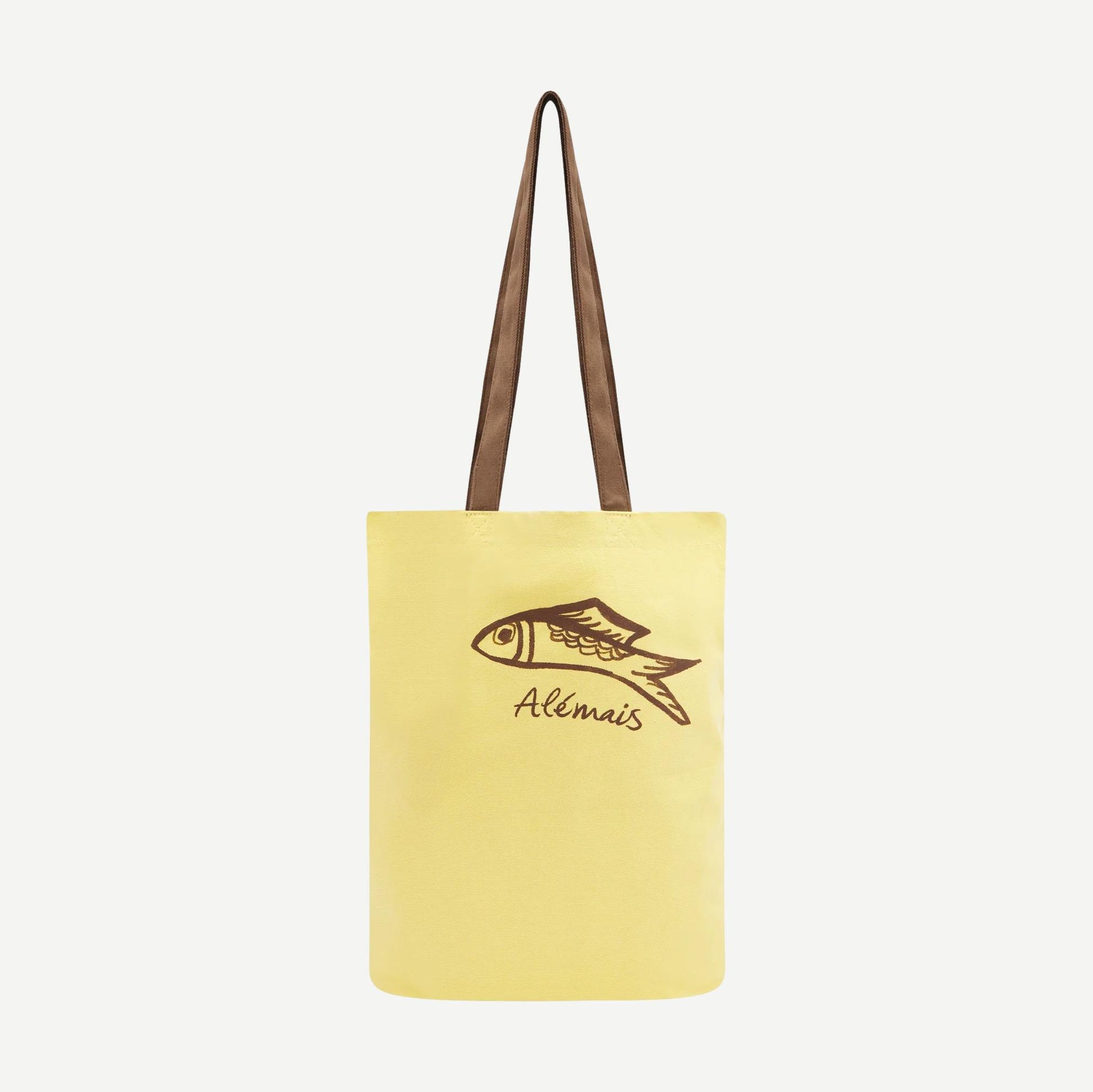 Mono Library Tote - Yellow - Galvanic.co