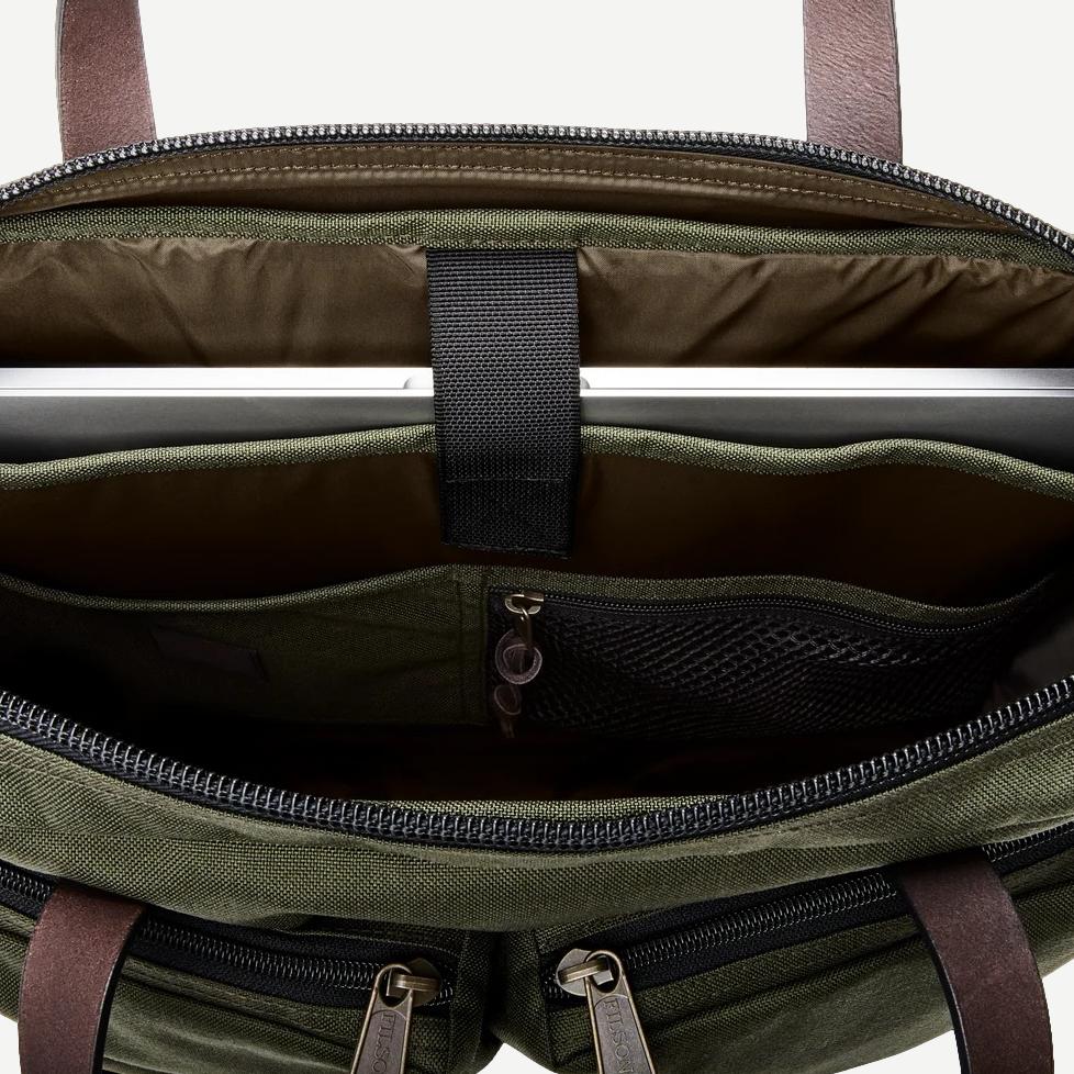 Dryden Briefcase - Otter Green - Galvanic.co
