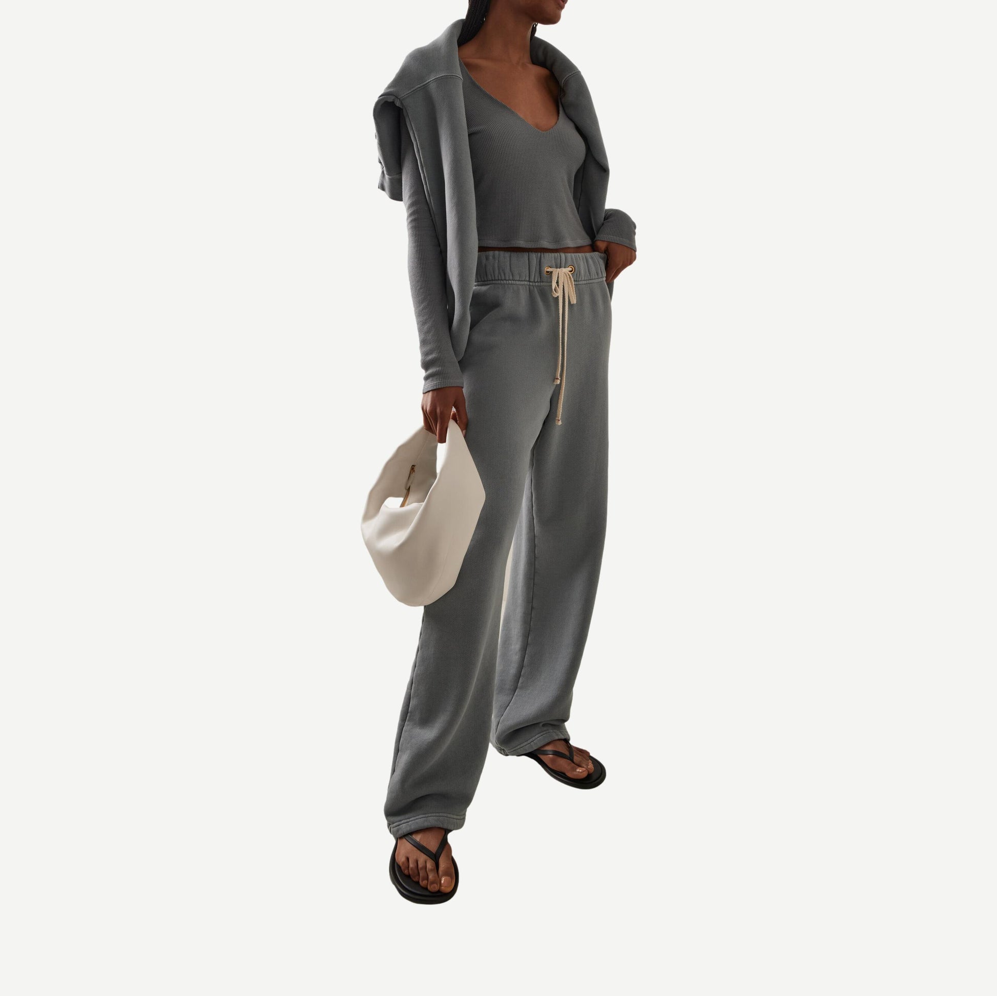 Eazy Classic Pant - Washed Slate Grey - Galvanic.co
