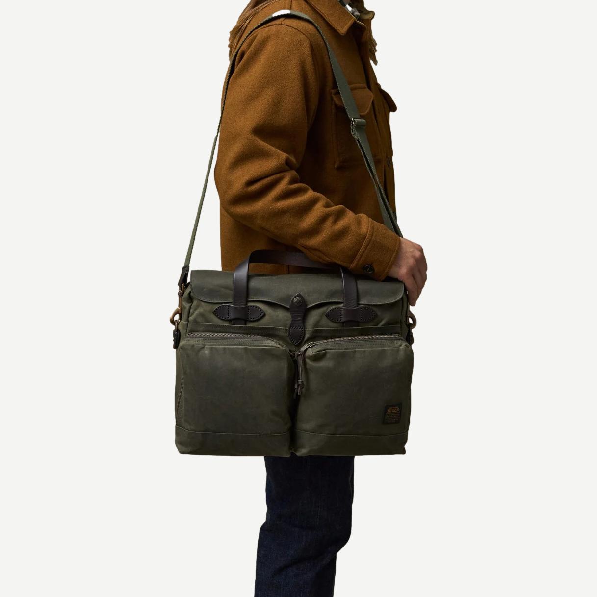 24 Hour Tin Briefcase - Otter Green