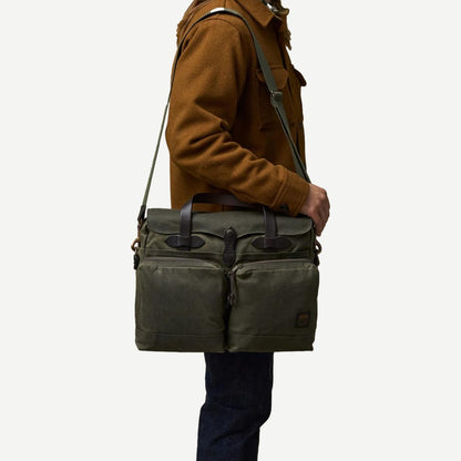 24 Hour Tin Briefcase - Otter Green
