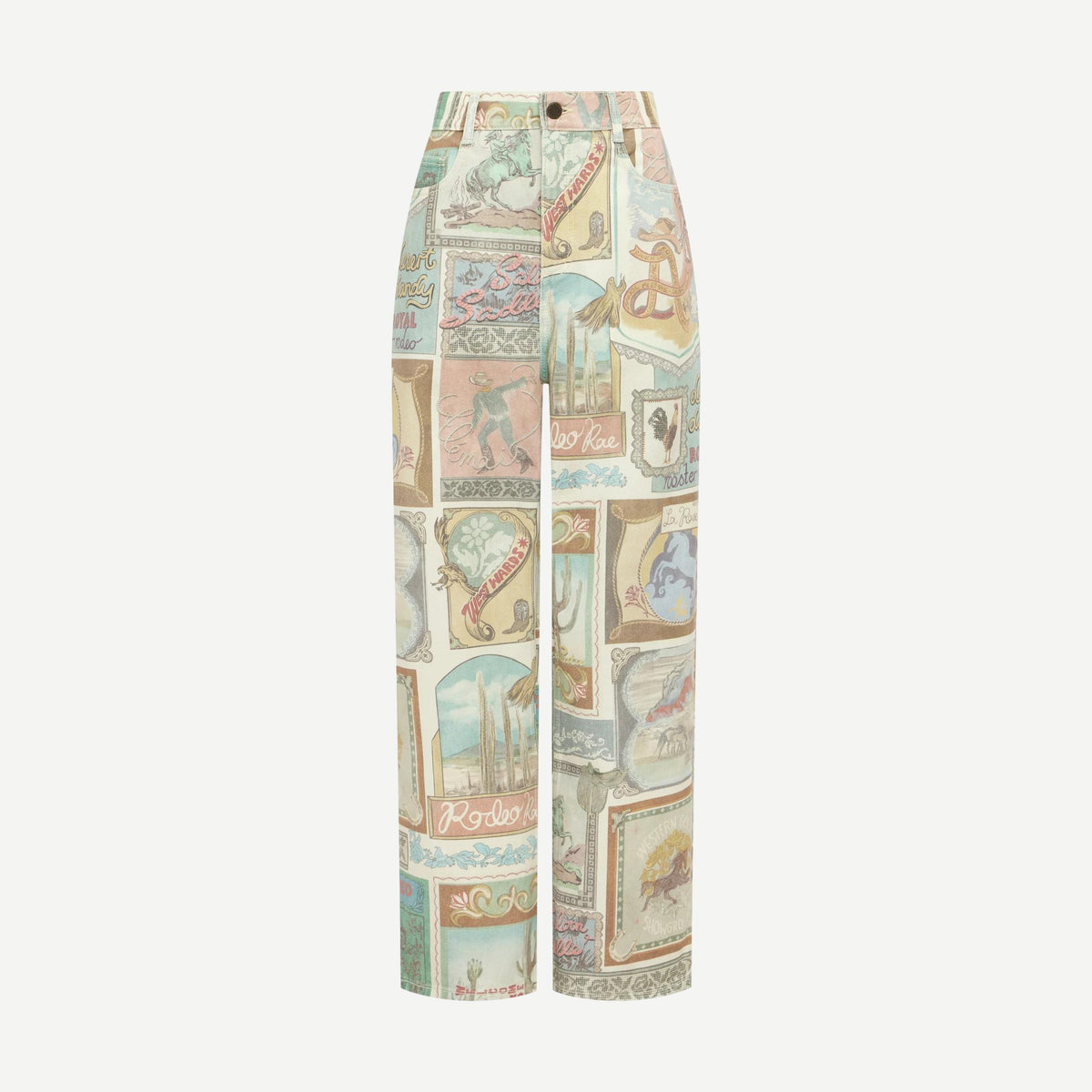 Andie Denim Mid Rise Jean - Multi - Galvanic.co