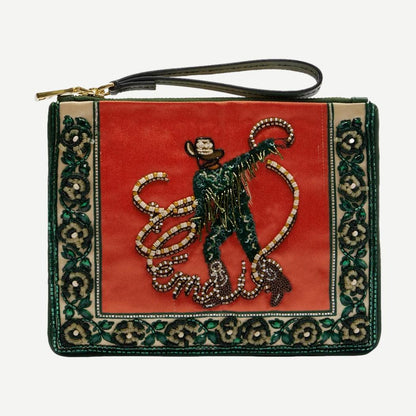 Ace Cowboy Embellished Clutch - Multi