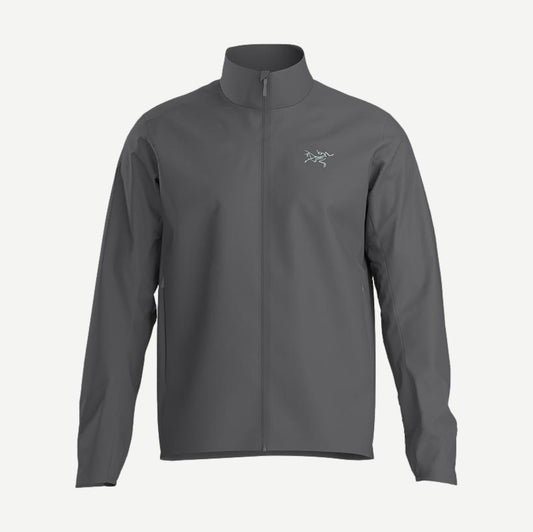 Arcteryx Atom SL Jacket M in Cloud color, lightweight men's jacket with water-resistant fabric and sleek design.