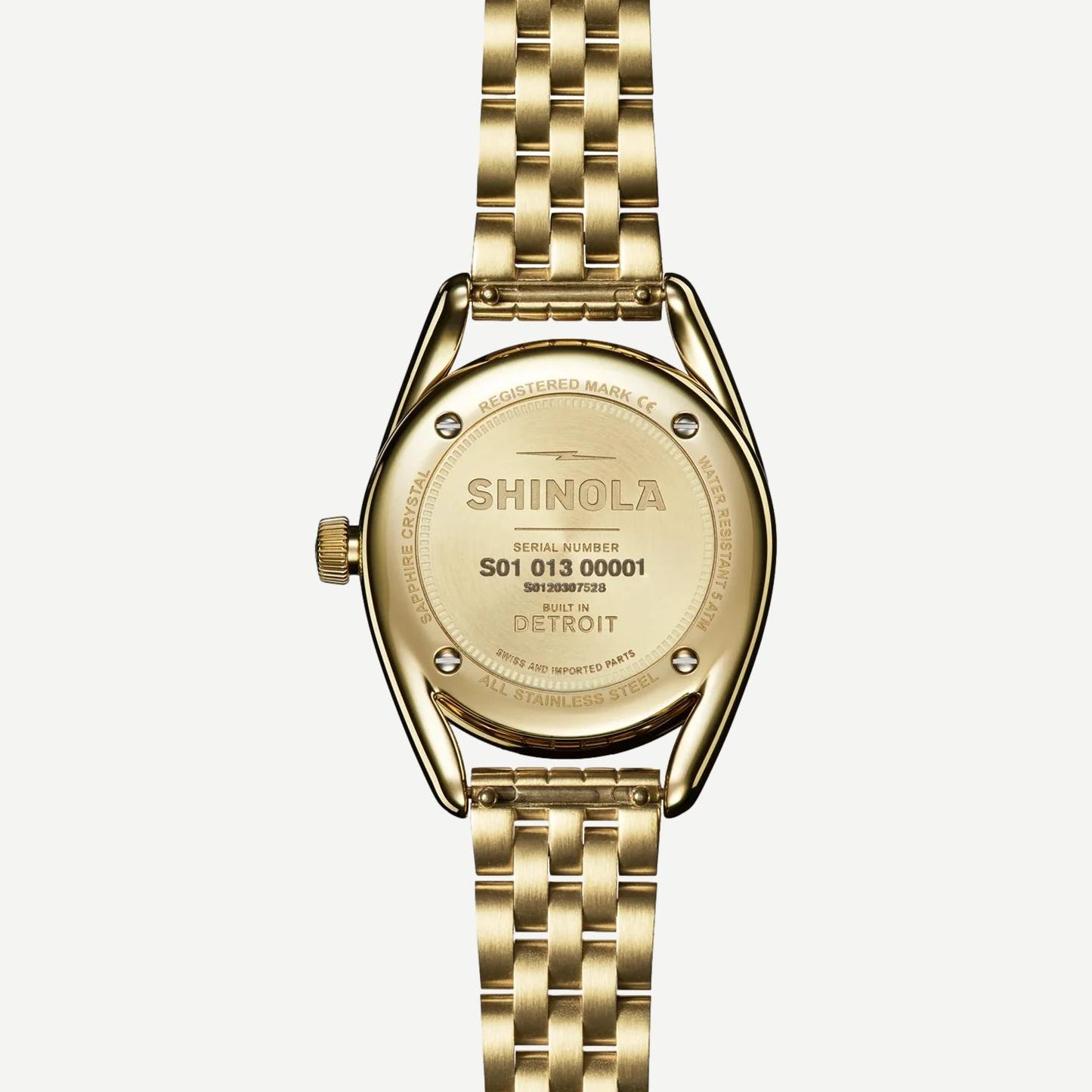 Derby 2H 30.5mm - Gold Bracelet - Galvanic.co