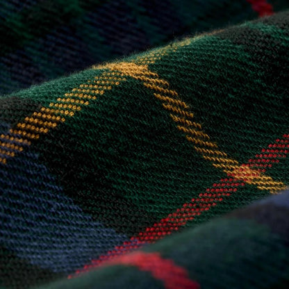 Vintage Flannel Workshirt - Green/Navy Plaid
