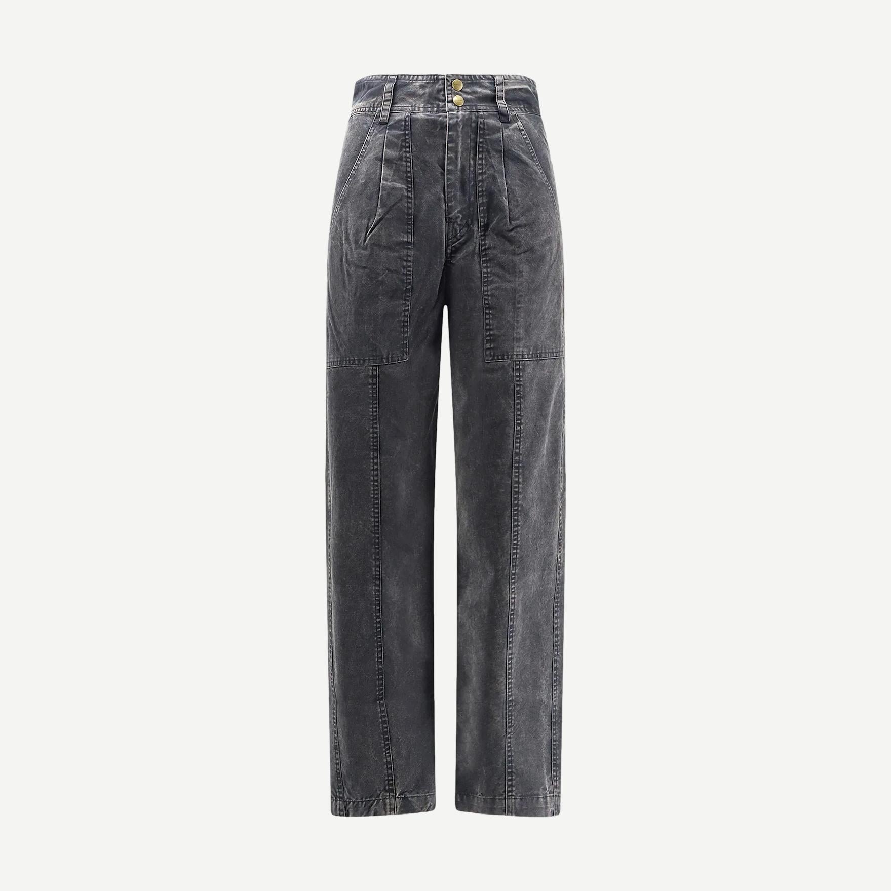 Kiana Pants - Faded Black - Galvanic.co