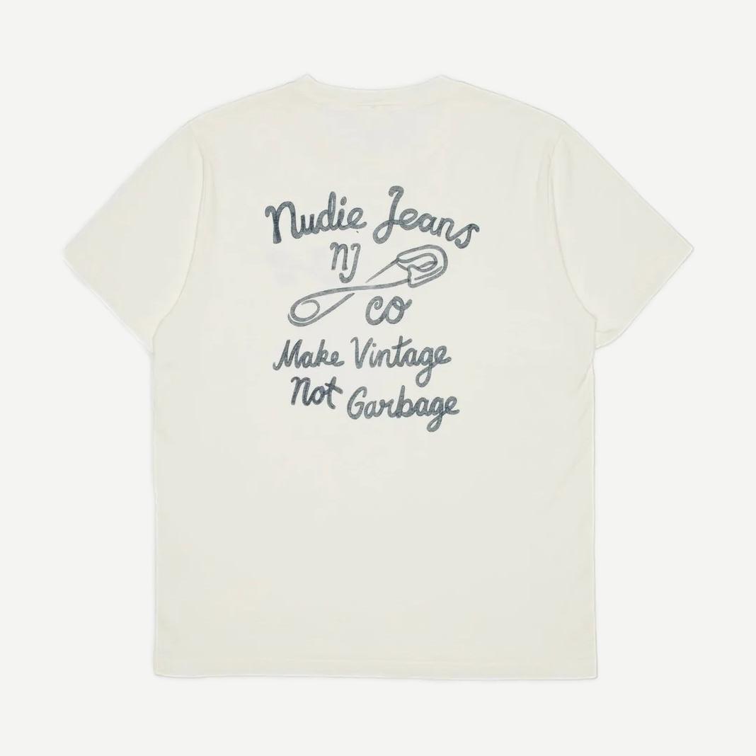 Roy T-Shirt NJCO Pin - Chalk White