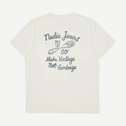 Roy T-Shirt NJCO Pin - Chalk White