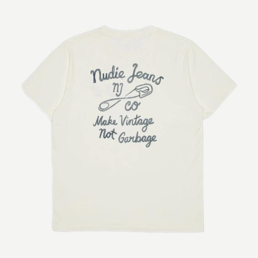 Roy T-Shirt NJCO Pin - Chalk White
