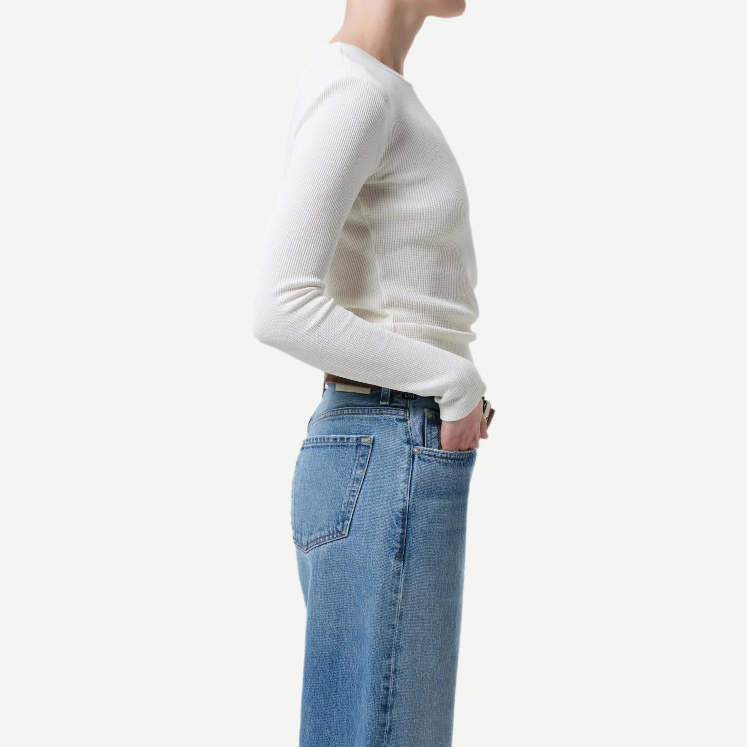 Pilar Crewneck - Pashmina - Galvanic.co