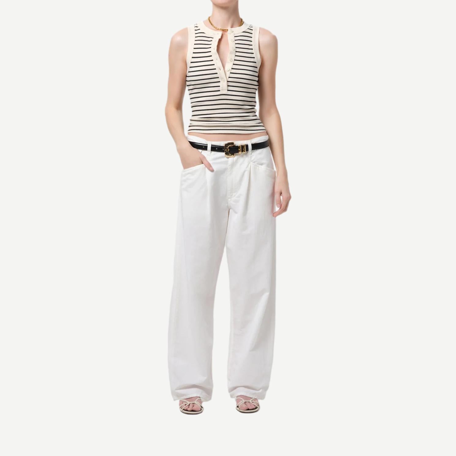 Caralyn Tank - Quartz Stripe - Galvanic.co