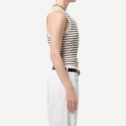 Caralyn Tank - Quartz Stripe - Galvanic.co