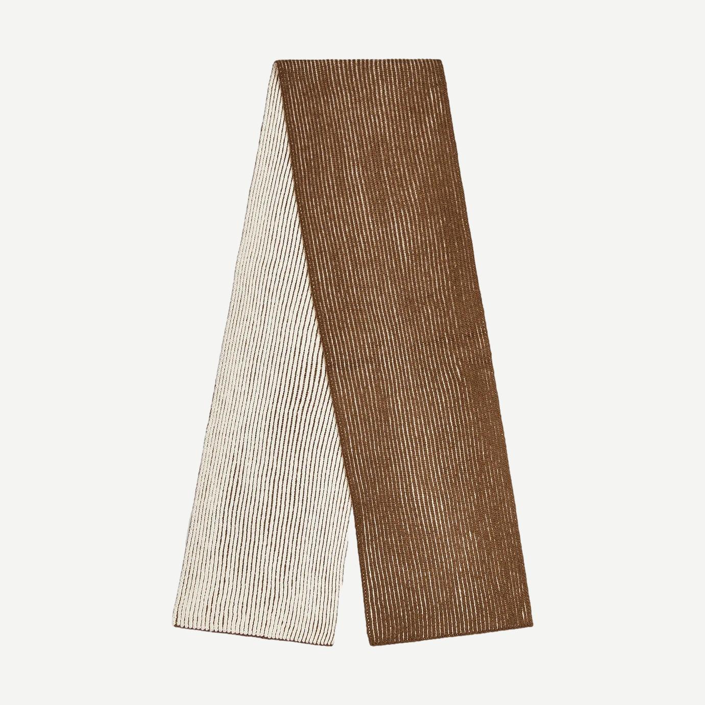 Deville Plated Scarf - Cocoa Dust