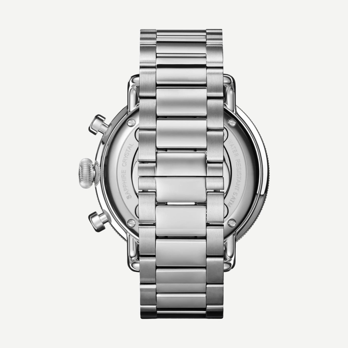 Canfield 2 Eye Chrono 43mm Silver - Dark Olive
