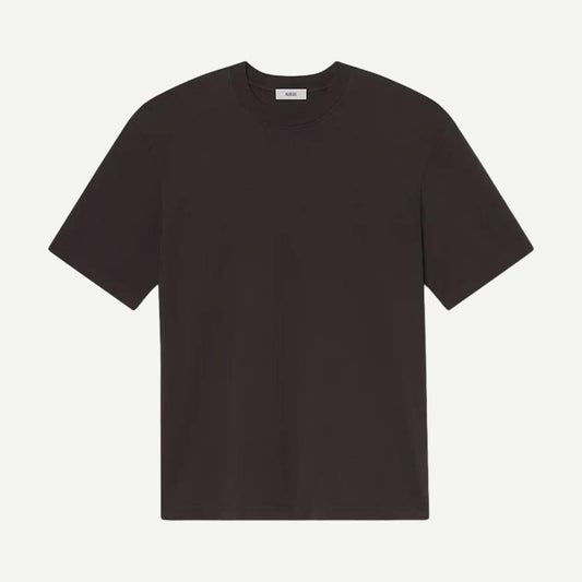 Asha Mock Neck Tee - Forge - Galvanic.co