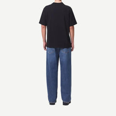 Asha Mock Neck Tee - Black - Galvanic.co