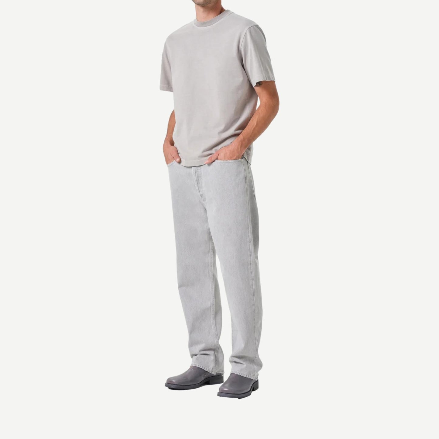 Asha Mock Neck Tee - Reflect