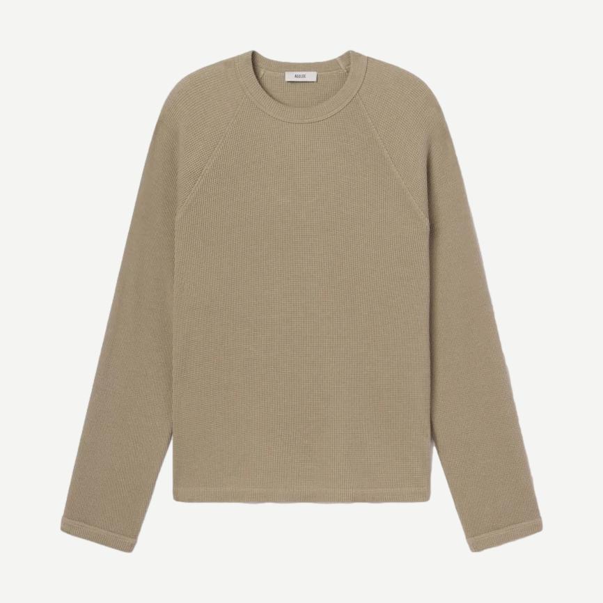 Payson Waffle Tee - Wicker